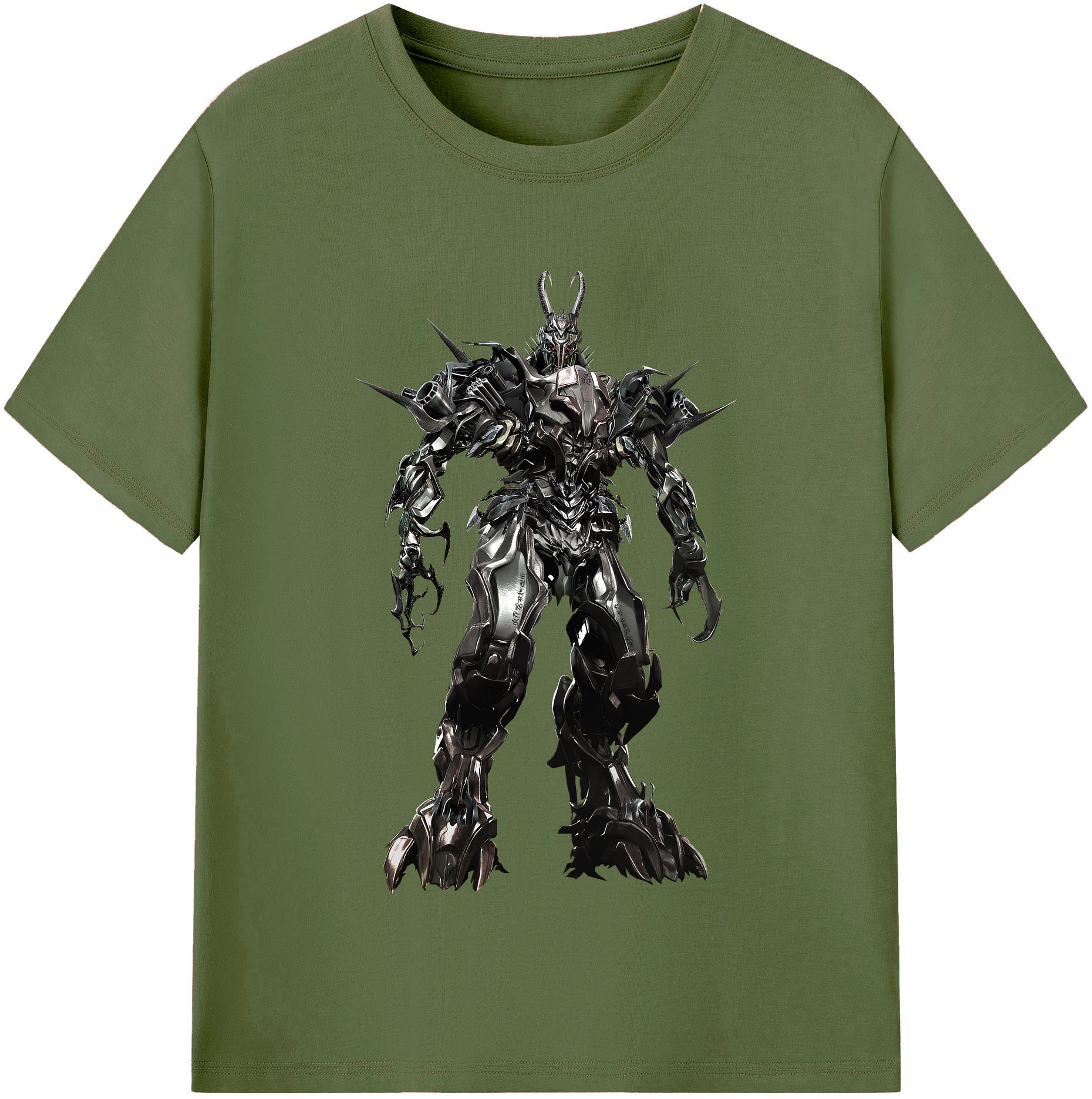 （画像用） Transformers トランスフォーマー 綿100％半袖Tシャツ（フロントプリント）